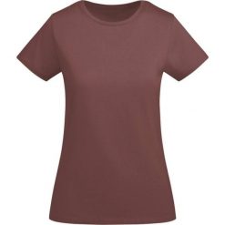 Damska Koszulka Z Krótkim Rękawem Breda. Czerwone bluzki ROLY, xl, bez wzorów, sportowe, bez kołnierzyka, bez ramiączek. Za 42.99 zł.