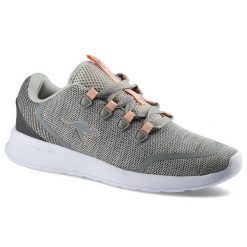 Szare Sneakersy Kangaroos Damskie Wygodne Obuwie. Szare obuwie sportowe KangaROOS, na wiosnę, z materiału, bez zapięcia, na fitness i siłownię. Za 139.00 zł.