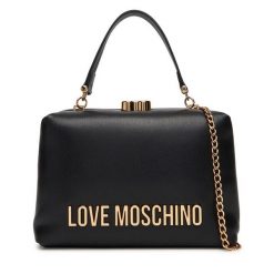 Torebka LOVE MOSCHINO. Czarne torebki klasyczne Love Moschino, bez wzorów, bez dodatków. Za 1,099.00 zł.