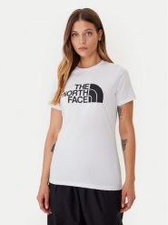 The North Face T-Shirt Easy NF0A8A6D Biały Regular Fit. Białe t-shirty The North Face, l, bez wzorów, z bawełny, bez kołnierzyka, bez ramiączek. Za 139.99 zł.