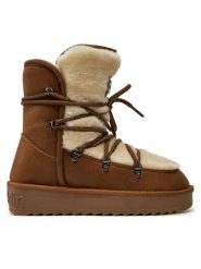 D.Franklin Śniegowce Nordic Trk Fur DFSH370005 Brązowy. Brązowe trapery i śniegowce D.Franklin, z materiału. Za 369.99 zł.