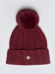 BIG STAR Czapka w kolorze bordowym rozmiar: onesize. Czerwone czapki Big Star, bez wzorów, z materiału. Za 57.99 zł.