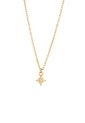 Elli Naszyjnik z Kamieniem Kobiety Wisiorek Gwiazda Drobne ogniwo łańcuszka Szklane Kryształy Xilion Szlif Biały 925 Sterling Silver 42 cm Naszyjniki. Białe naszyjniki Elli, srebrne. Za 148.99 zł.