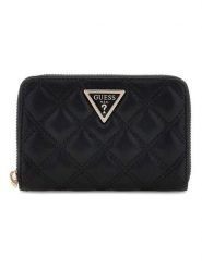 Guess Portfel w kolorze czarnym - 14 x 9 x 3 cm rozmiar: onesize. Czarne portfele Guess, z aplikacjami, z materiału. Za 183.45 zł.