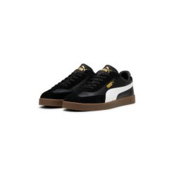 Buty damskie sportowe sneakersy Puma CLUB II ERA. Czarne obuwie sportowe Puma, z materiału, bez zapięcia, trekkingowe. Za 216.99 zł.
