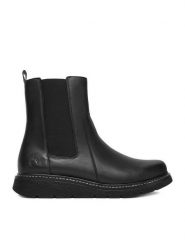 Remonte Botki CEO-D3970-01 Czarny. Czarne botki Remonte, bez wzorów, ze skóry, bez obcasa, na płaskiej podeszwie, bez zapięcia. Za 469.99 zł.