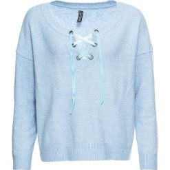 Sweter bonprix jasnoniebieski. Swetry marki bonprix. Za 99.99 zł.