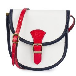 Listonoszka skórzana BELTIMORE K68 biała tommy. Białe torebki klasyczne bez wzorów, ze skóry, bez dodatków. Za 129.90 zł.