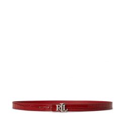 Pasek LAUREN RALPH LAUREN. Czerwone paski Lauren Ralph Lauren, bez wzorów. Za 469.99 zł.