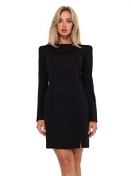 Made of emotion Sukienka w kolorze czarnym rozmiar: M. Czarne sukienki Made Of Emotion, na co dzień, m, bez wzorów, bez kołnierzyka, bez ramiączek, mini, proste. Za 184.99 zł.