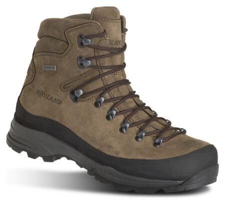 Buty trekkingowe Kayland Globo GTX. Brązowe trekkingi KAYLAND, z gore-texu, przed kolano, trekkingowe. Za 1,066.75 zł.