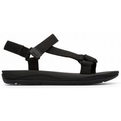 Sandały CAMPER 112003 Czarny. Czarne sandały Camper, bez wzorów, sportowe, bez obcasa, bez zapięcia. Za 251.99 zł.