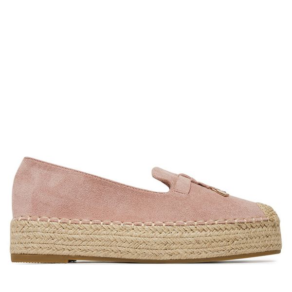 Espadryle JENNY. Czerwone espadryle Jenny, bez wzorów, bez obcasa, bez zapięcia. Za 79.99 zł.