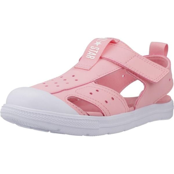 Sandały CONVERSE CHUCK TAYLOR ALL STAR AERO LITE Rose. Czerwone sandały Converse, bez wzorów, z syntetyku, retro, bez obcasa, bez zapięcia. Za 178.99 zł.