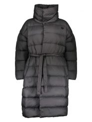 Adidas Płaszcz puchowy w kolorze czarnym rozmiar: 38. Czarne płaszcze Adidas, bez wzorów, z puchu, bez kaptura. Za 484.31 zł.