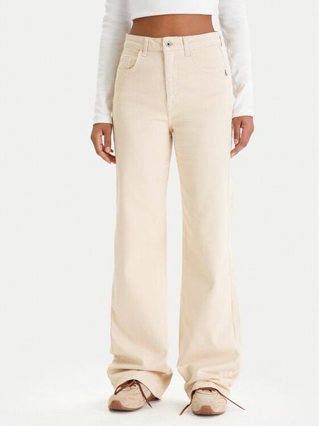 Patrizia Pepe Jeansy 8P0487/D006-W409 Beżowy Regular Fit. Brązowe jeansy Patrizia Pepe, bez wzorów. Za 919.99 zł.