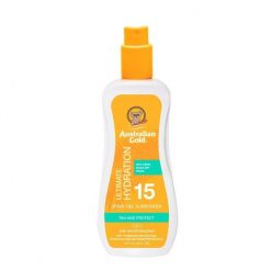 Australian Gold SPF 15 Spray Gel - Żel w sprayu do opalania Ochrona przeciwsłoneczna 237 ml. Kremy do opalania Australian Gold. Za 70.00 zł.