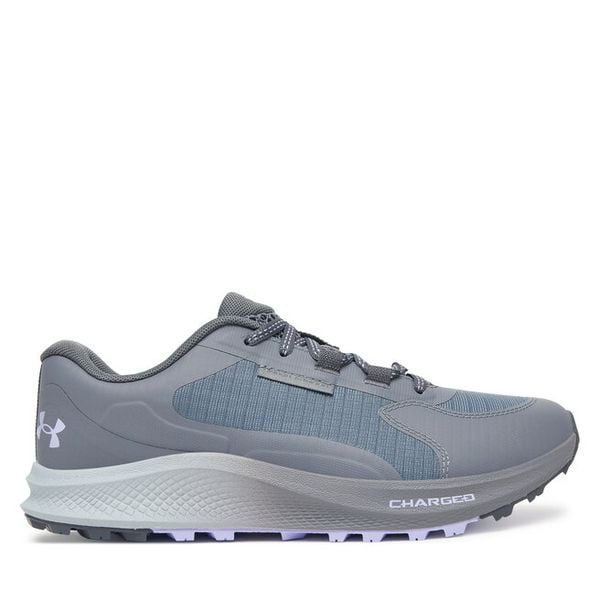 Buty do biegania Under Armour. Szare obuwie sportowe Under Armour, bez zapięcia, do biegania. Za 218.99 zł.