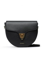 Coccinelle Torebka MF6 Beat Soft E1 MF6 15 01 01 Czarny. Czarne listonoszki Coccinelle, bez wzorów, ze skóry, bez dodatków. Za 979.99 zł.
