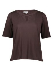 More & More Koszulka w kolorze brązowym rozmiar: 40. Brązowe bluzki More & More, bez wzorów, bez kołnierzyka, bez ramiączek. Za 100.99 zł.