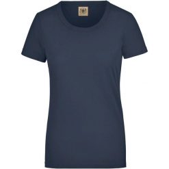 T-shirt damski James & Nicholson Vintage Shirt Blue. Niebieskie t-shirty YB SPORTS, m, bez wzorów, z bawełny, bez kołnierzyka, bez ramiączek. Za 130.99 zł.