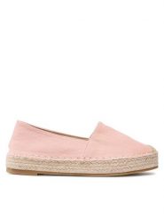 Jenny Fairy Espadryle WSS990-106 Różowy. Czerwone espadryle Jenny Fairy, bez wzorów, z materiału, bez obcasa, bez zapięcia. Za 99.99 zł.