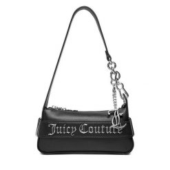 Torebka Juicy Couture. Czarne torebki klasyczne Juicy Couture, bez wzorów, bez dodatków. Za 269.99 zł.