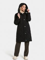 Didriksons Płaszcz zimowy Torun 504377 Czarny Relaxed Fit. Czarne płaszcze Didriksons, na zimę, bez wzorów, z syntetyku, bez kaptura. Za 1,499.00 zł.