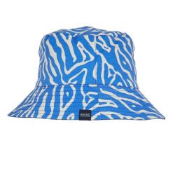 Kobiety / Panie Abstrakcyjny Kwiatowy Dwustronny Kubełkowy Kapelusz. Niebieskie kapelusze Regatta, bez wzorów. Za 41.99 zł.