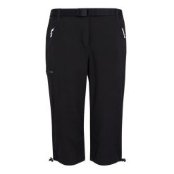 Casualowe Shorty Damskie Rozciągliwa Xert. Czarne spodnie dresowe Regatta, xs, bez wzorów. Za 103.99 zł.