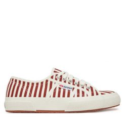 Tenisówki Superga. Czerwone trampki Superga, bez wzorów, bez zapięcia. Za 329.99 zł.