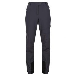 Spodnie Na Piesze Wędrówki Damskie Mountain III. Szare spodnie sportowe Regatta, xl, bez wzorów, trekkingowe. Za 166.99 zł.
