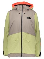 Helly Hansen Kurtka narciarska "Powchaser 2.0" w kolorze beżowo-zielonym rozmiar: XS. Brązowe kurtki narciarskie Helly Hansen, s, bez wzorów, z materiału, bez kaptura, narciarskie, primaloft. Za 484.31 zł.