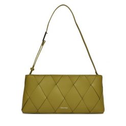 Torebka Calvin Klein. Zielone torebki klasyczne Calvin Klein, bez wzorów, bez dodatków. Za 339.99 zł.