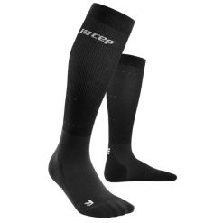 Skarpety kompresyjne damskie regeneracyjne CEP Infrared Recovery wysokie. Czarne skarpety CEP, bez wzorów. Za 189.00 zł.