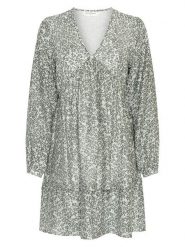 MOSS COPENHAGEN Sukienka w kolorze khaki rozmiar: M. Brązowe sukienki Moss Copenhagen, m, bez wzorów, bez kołnierzyka, bez ramiączek, midi. Za 219.95 zł.