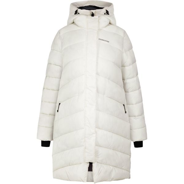 Parka dla kobiet Didriksons Marion. Białe parki Didriksons, m, eleganckie, bez kaptura. Za 1,058.00 zł.