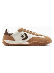 Converse Skórzane sneakersy "Run Star" w kolorze karmelowo-kremowym rozmiar: 41. Brązowe trampki Converse, bez wzorów, bez zapięcia. Za 243.45 zł.