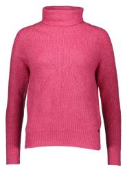 Garcia Sweter w kolorze różowym rozmiar: XXL. Różowe golfy Garcia, xxl, bez wzorów, ze splotem, bez ramiączek. Za 123.45 zł.