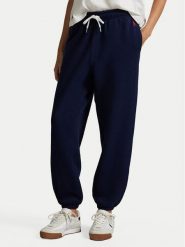 Polo Ralph Lauren Spodnie dresowe 211971700002 Granatowy Tapered Fit. Niebieskie spodnie dresowe Polo Ralph Lauren, xl, bez wzorów, z dresówki. Za 729.99 zł.