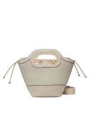 KARL LAGERFELD Torebka A2W30045 Szary. Szare torebki klasyczne KARL LAGERFELD, bez wzorów, ze skóry, bez dodatków. Za 629.99 zł.