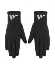 Adidas Rękawiczki Climacool JV5740 Czarny. Czarne rękawiczki Adidas, bez wzorów, z materiału, sportowe. Za 129.99 zł.