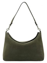 Liebeskind Berlin Skórzana torebka "Abigail" w kolorze khaki - 32 x 24 x 13 cm rozmiar: onesize. Brązowe torby na ramię Liebeskind Berlin, bez wzorów, z materiału, na ramię, bez dodatków. Za 309.95 zł.