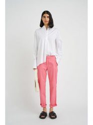 InWear Spodnie w kolorze różowym rozmiar: 38. Różowe spodnie materiałowe InWear, na co dzień, bez wzorów, z materiału. Za 167.95 zł.