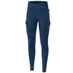 Legginsy jeździeckie damskie EQUESTRIAN QUEEN Greenwich 24SS z pełnym lejem. Niebieskie legginsy EQUESTRIAN QUEEN, s, z aplikacjami, z materiału, z podwyższonym stanem. Za 290.99 zł.