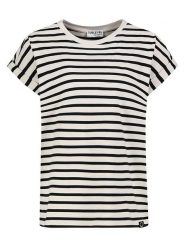 Sublevel Koszulka w kolorze kremowym rozmiar: XL. Brązowe bluzki Sublevel, xl, bez wzorów, z bawełny, bez kołnierzyka, bez ramiączek. Za 78.84 zł.