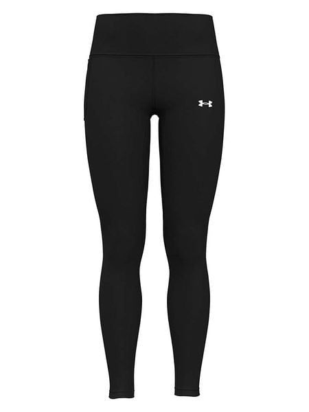 Under Armour Legginsy sportowe "Motion" w kolorze czarnym rozmiar: M. Czarne legginsy Under Armour, m, bez wzorów, z materiału, outdoorowe. Za 149.31 zł.