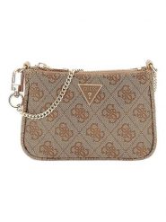Guess Torebka w kolorze karmelowym - 15 x 10 x 4 cm rozmiar: onesize. Brązowe torby na ramię Guess, z aplikacjami, z materiału, na ramię, bez dodatków. Za 217.95 zł.