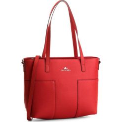 Torebka WITTCHEN - 86-4E-429-3 Czerwony. Czerwone shopper Wittchen, bez wzorów, ze skóry, duże, bez dodatków. W wyprzedaży za 469.00 zł.