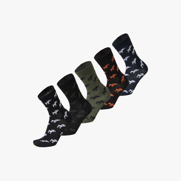 Skarpety oddychające Swedemount Forest Socks 5-pack. Skarpety SWEDEMOUNT, bez wzorów, z bawełny. Za 71.99 zł.